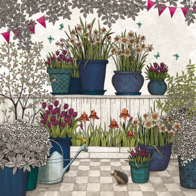 Narcisses et tulipes