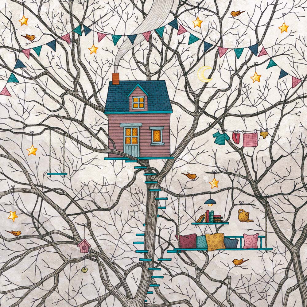 cabane dans un arbre