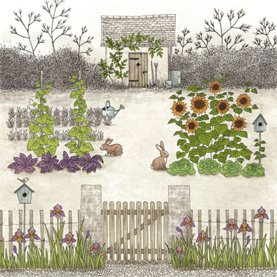 le potager de Saturnin
