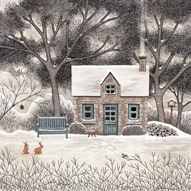 impression Un refuge en hiver