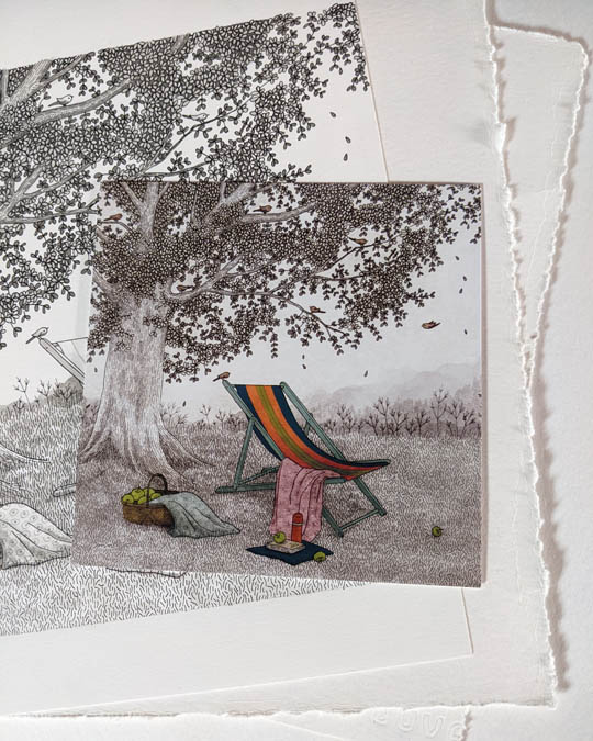 Une sieste à l'ombre