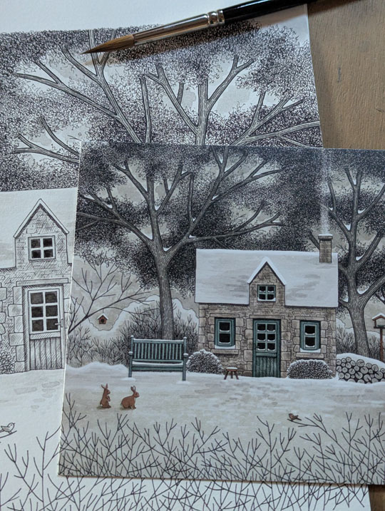 Refuge en hiver