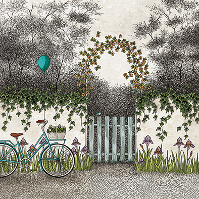 le vélo bleu