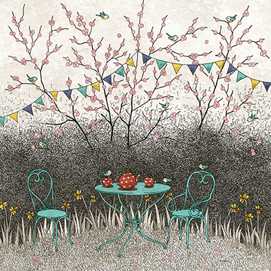 Un thé au jardin